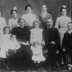 Family portrait of the Joseph Buyeske family