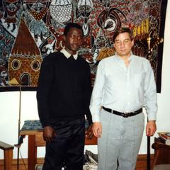 Bodunde Motoni and Dick Ammann