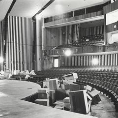 Communication Arts building theater under construction