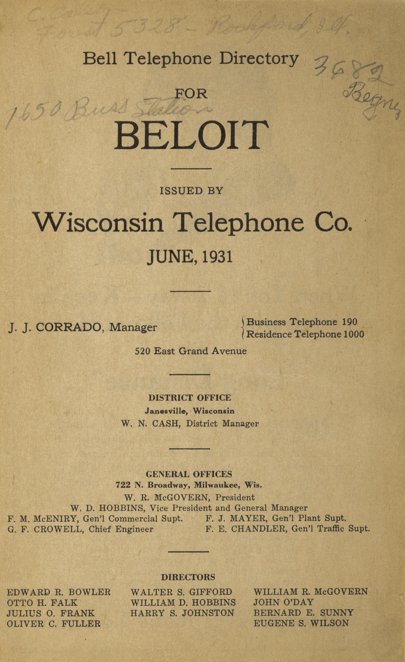Uw Madison Directory - 37xcwyp