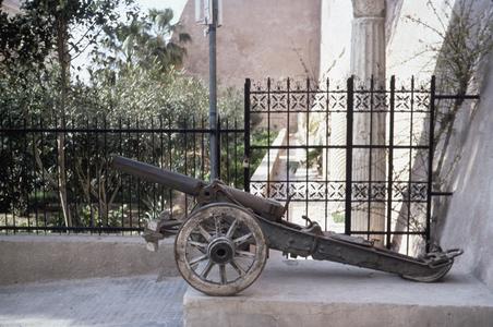 Italian Cannon Used During 1911-32 Period