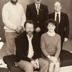 Members of the faculty at UW-Manitowoc, Manitowoc, February 1987