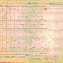 [Public Land Survey System map: Wisconsin Township 19 North, Range 07 East]