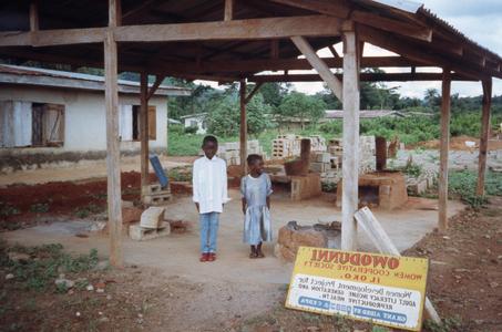 Owodunni Women Cooperative Society sign