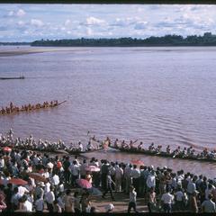 Boat races : crowd--general view