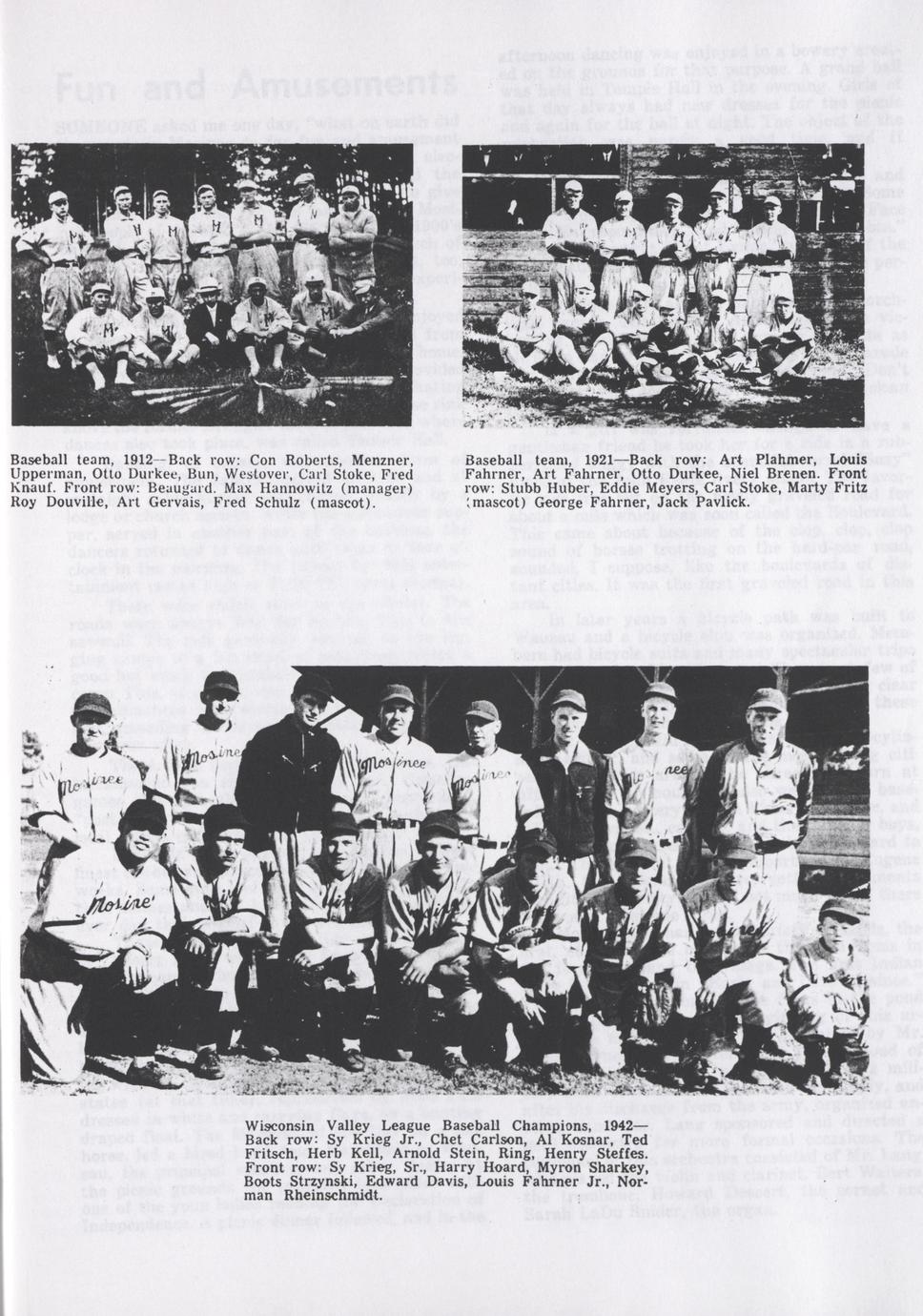 Mosinee centennial, August 9, 10, 11 18571957 Full view UWDC UWMadison Libraries