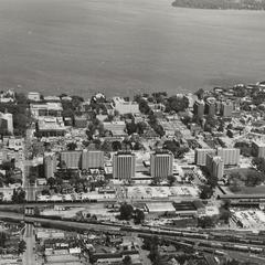 Aerial view of the University of Wisconsin-Madison