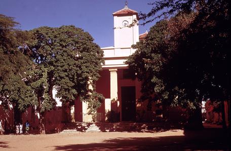 Eighteenth Century Catholic Church in the Center of the Town on the Island of Gorée