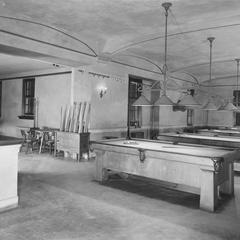 Billiard room