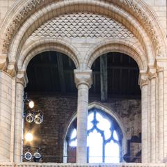 Peterborough Cathedral presbytery tribune