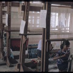 Lao craft center-weaving