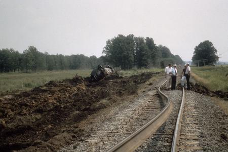 Thorp train derailment