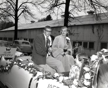1955 Homecoming Parade royalty