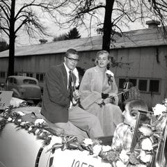 1955 Homecoming Parade royalty
