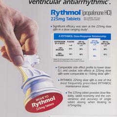 Rythmol advertisement