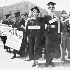 Dow Protest at Graduation