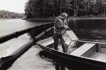 Tom Frost research on Little Rock Lake