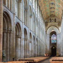 Ely Cathedral nave looking west