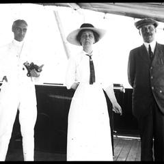 On board the Marowigne T. E. B. & Mr. & Mrs. Crumpton
