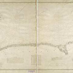Lake Ontario coast chart no. 3. Big Sodus Bay to Genesee River