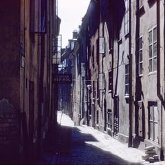 Swedish alleyway