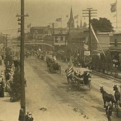 Fourth of July parade 1910