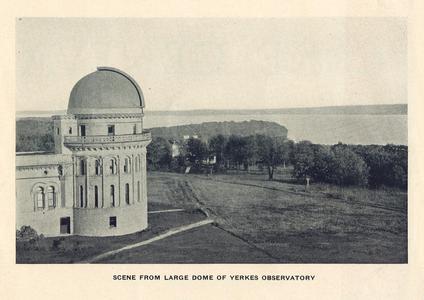 Scene from large dome of Yerkes Observatory