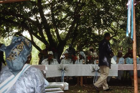 Main table at Ladipo wedding