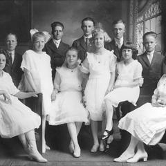 Norway Lutheran Church Confirmation 1922