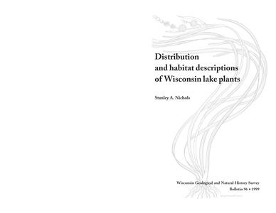 Distribution and habitat descriptions of Wisconsin lake plants