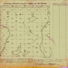 [Public Land Survey System map: Wisconsin Township 16 North, Range 22 East]