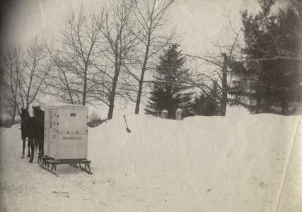 Mail delivery in the winter