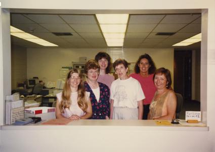 Business office staff photo