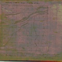 [Public Land Survey System map: Wisconsin Township 47 North, Range 13 West]