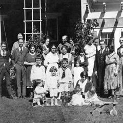 Alfred M. Bergere and Family