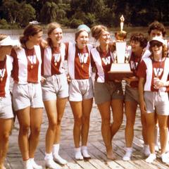 1975 women's rowing