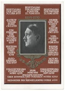Hitler's 50th birthday, list of achievements