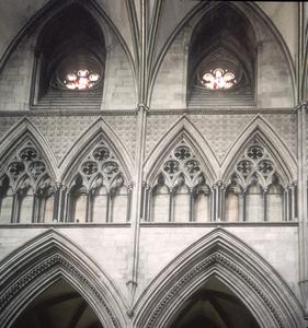 Hereford Cathedral interior northwest transept