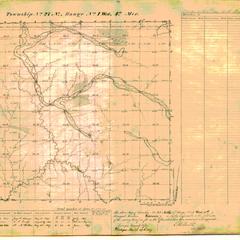 [Public Land Survey System map: Wisconsin Township 27 North, Range 01 West]