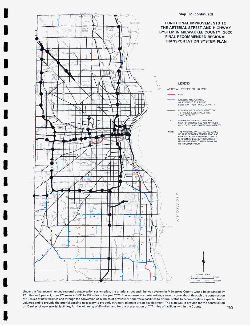 A regional transportation system plan for southeastern Wisconsin 2020