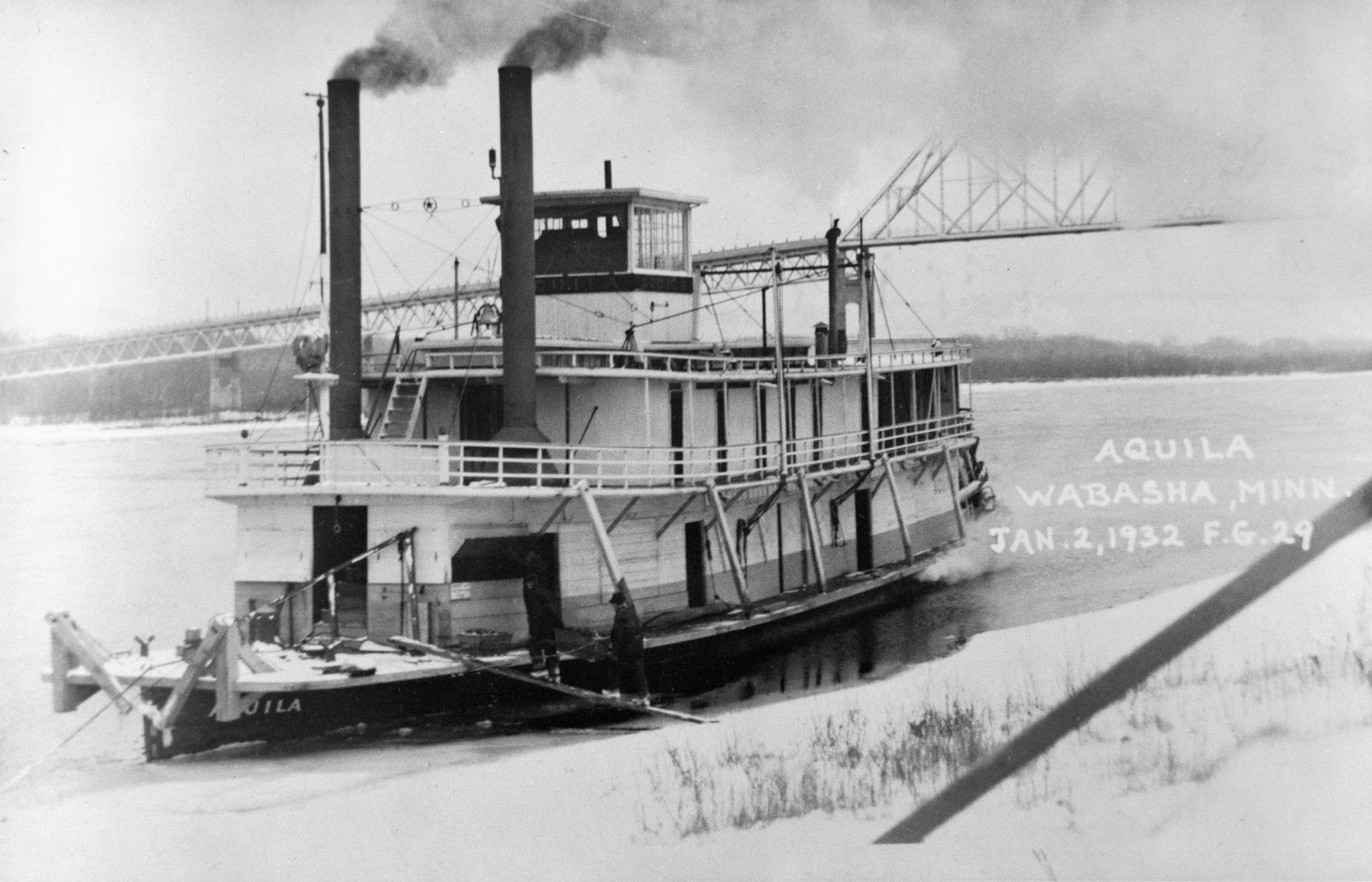 ‎Aquila (Towboat, 1928-1951) - UWDC - UW-Madison Libraries