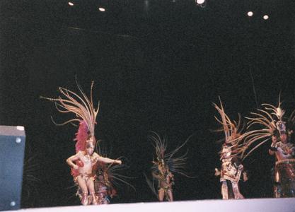 Native Mexican dance routine at 2004 MCOR