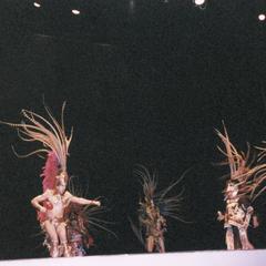 Native Mexican dance routine at 2004 MCOR