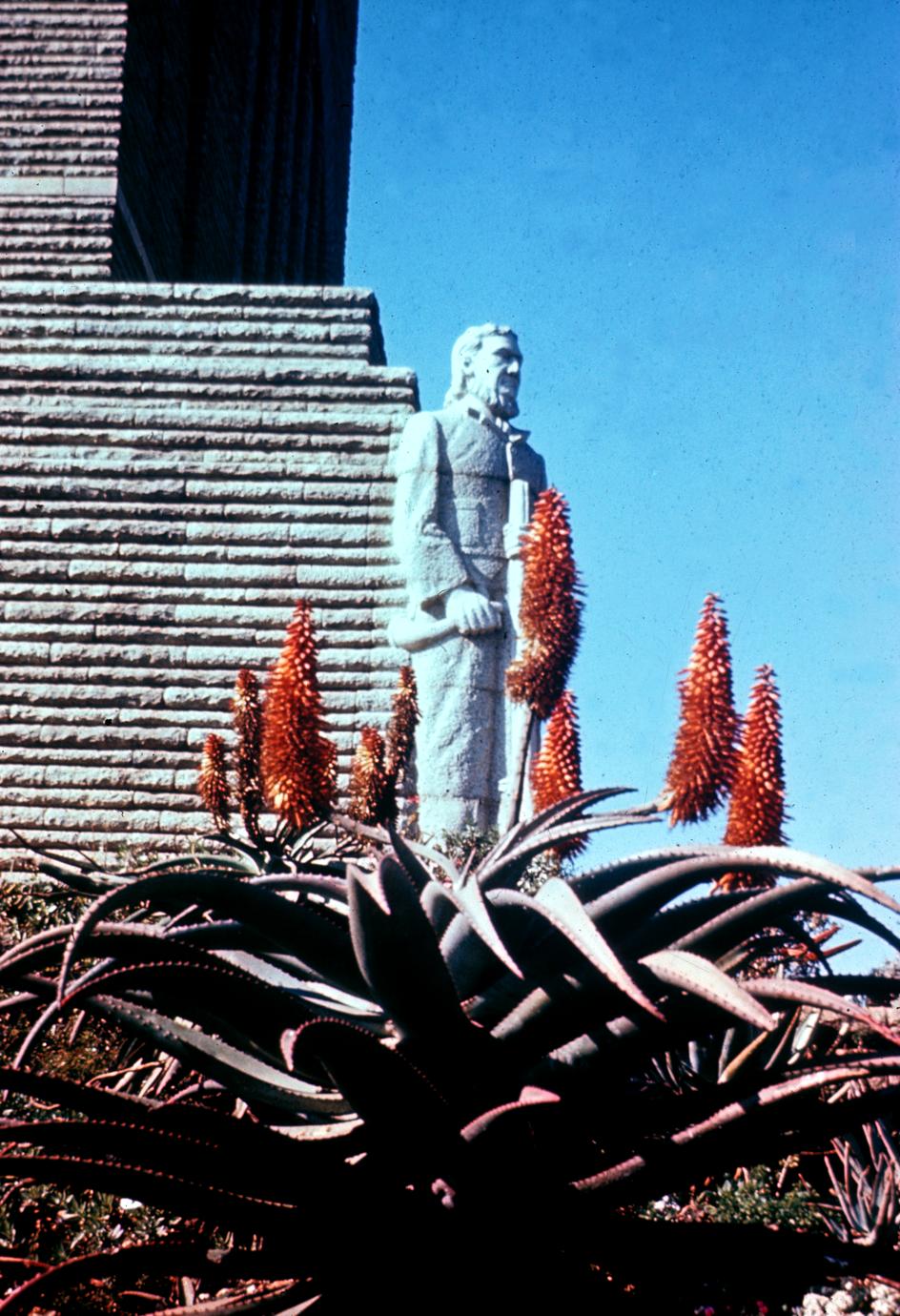 Statue in Voortrekker Monument to Honor the Boers Trek across South Africa
