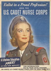 U.S. Cadet Nurse Corps poster