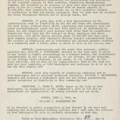 Proclamation of William J. Niederkorn Day, Sunday June 1, 1969