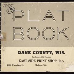 Plat book, Dane County, Wisconsin