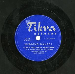 Wedding dances, polka mazurkas kozatskis