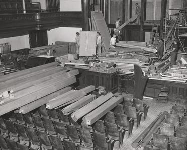 Music Hall remodeling