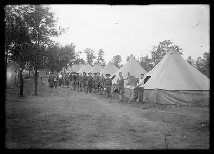 Soldiers and camp, Camp McCoy, Sparta, Wisconsin